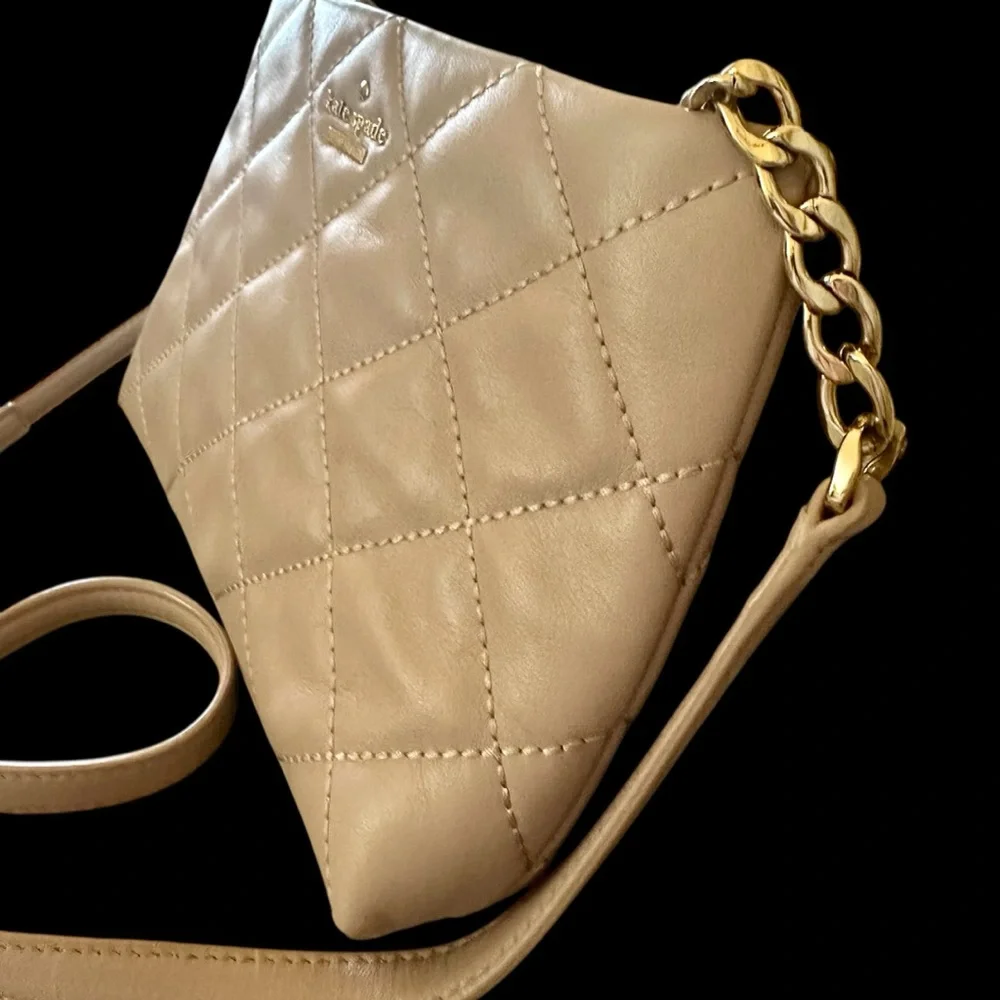 Gorgeous Kate Spade New York Emerson Place Harbor Leather Quilted Crossbody Bag